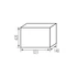 KANLUX KDB-IP65-S26T Falon kívüli elosztódoboz, 2x13P, 1500V AC; 1500V DC, 420x140x323mm, szürke (38454)