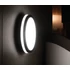 KANLUX BENO 12-18W CCT-O G Mennyezeti LED lámpa, 12/18W, 3000/3500/4000K, max 1610 / 1740 / 1740lm, Ø220x57mm, IP65, grafit (38789)