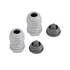 KANLUX DABER 12-20W CCT B Mennyezeti LED lámpa, 12/20W, 3000/3500/4000K, max 2450 / 2480 / 2560lm, Ø301x60mm, IP66, fekete (39026)