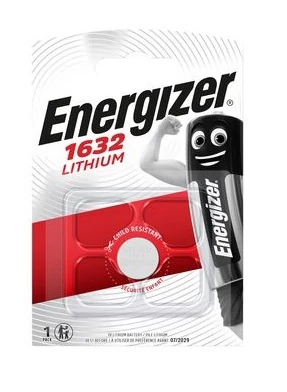 ENERGIZER gombelem, lítium, CR1632, 3V, 130mAh