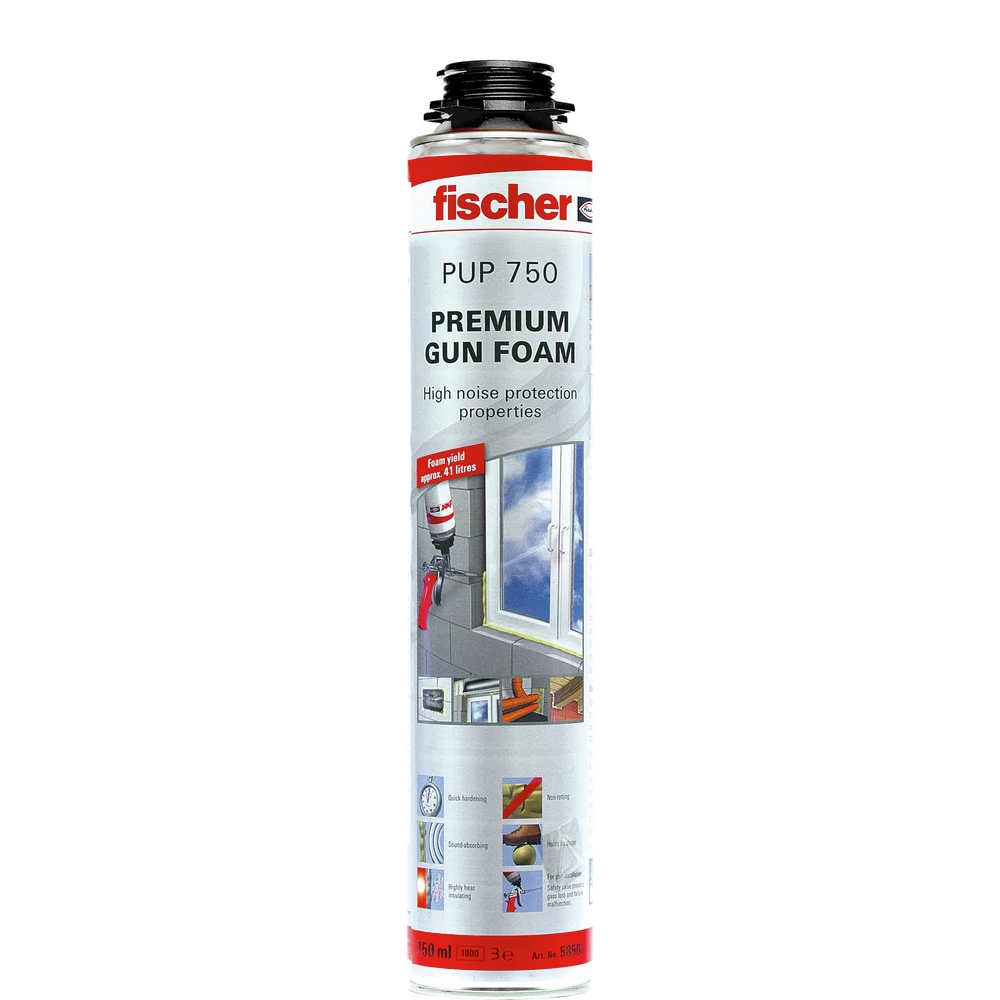 FISCHER PUP 750 B3 Prémium purhab 750ml (pisztolyhab) (45322)