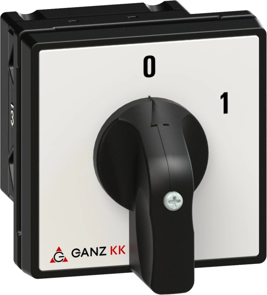 GANZ KK1-32-6001 KI-BE kapcsoló / nyitott / 2P / 32A / 60° (1AF6001BB00M10)