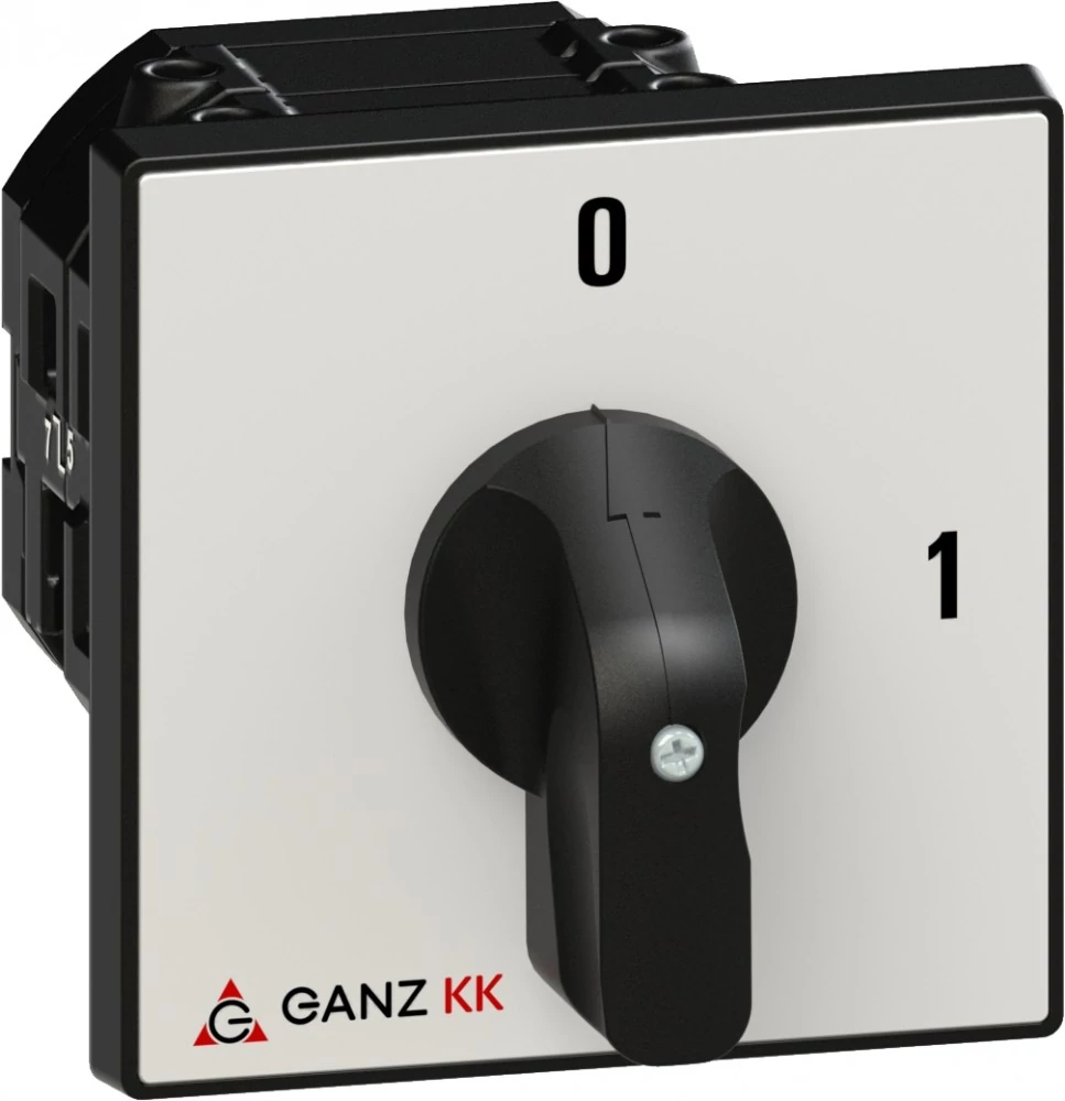 GANZ KK2-63-9002 KI-BE kapcsoló / nyitott / 3P / 63A / 90° (902-9002-701)