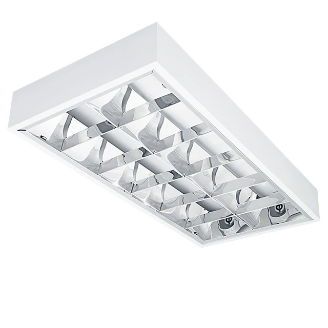 KANLUX NOTUS 3 EVG 218 NT beltéri, tükros fénycsöves mennyezeti lámpa, 2x18W, 300x615mm, T8 (armatúra) (19733)