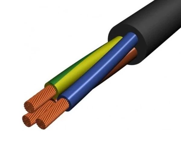 PRYSMIAN' H07RN-F 3G 2,5 mm2 fekete 500m (3x2,5 mm2), (0,6/1kV) Gumikábel mechanikai igénybevételre (20219856)