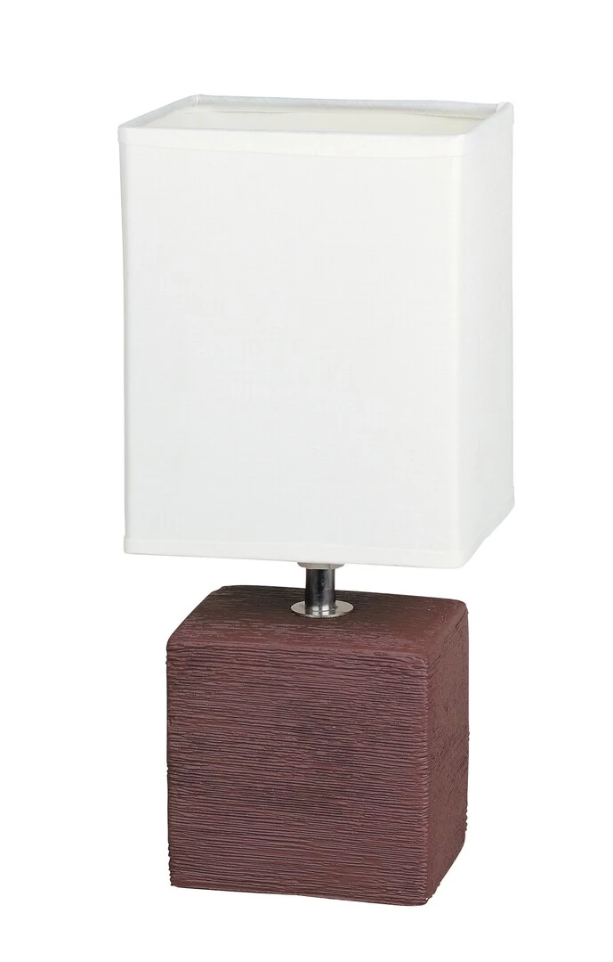 RÁBALUX Orlando kerámia asztali lámpa E14 40W wenge (4928)