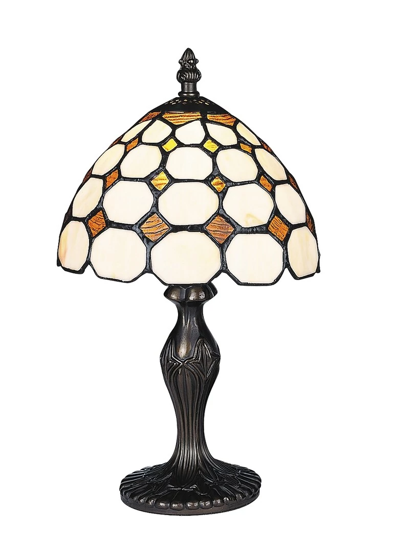 RÁBALUX Marvel asztali lámpa, E14, 40W, tiffany (8072)
