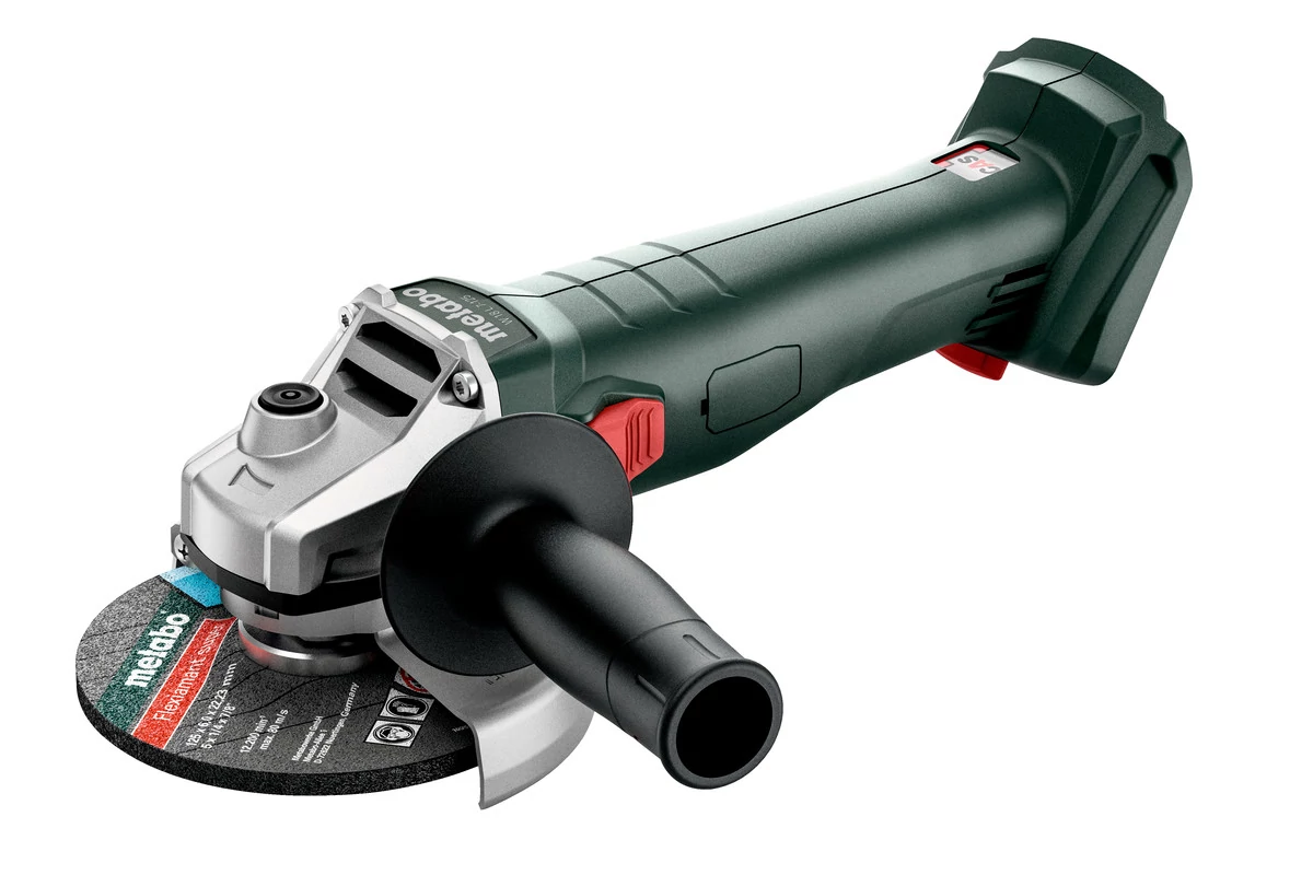 METABO W 18 7-125 Akkus sarokcsiszoló 18V, 125mm (akku és töltő nélkül) (602371850)