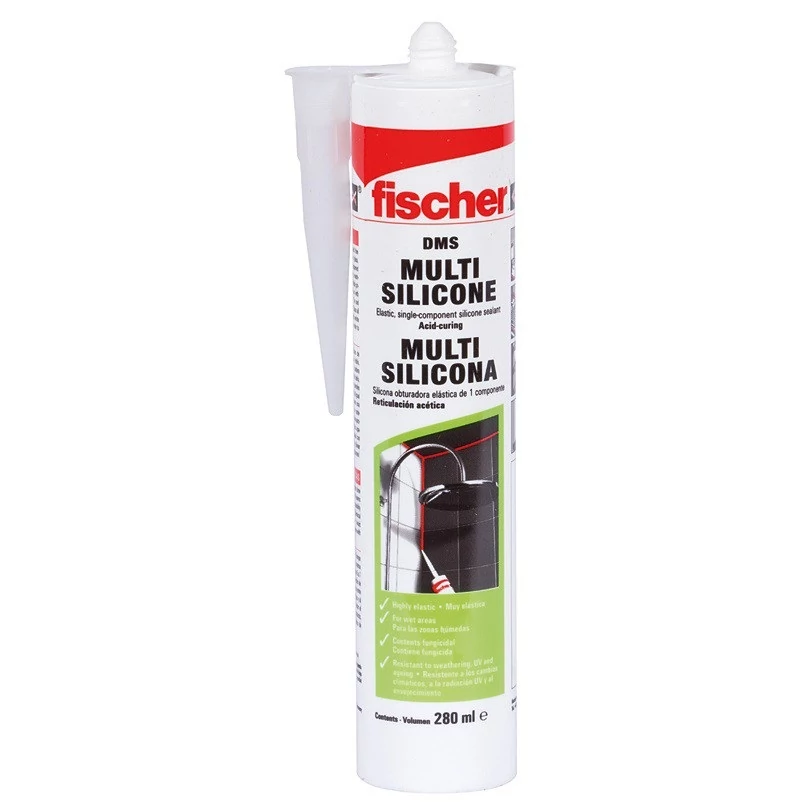 FISCHER DMS TP Univerzális szilikon, áttetsző, 280ml (79518)