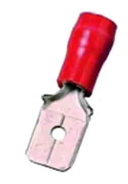 INTERCABLE Szigetelt csúszósaru 0,5 - 1,0 mm2, 6,3 x 0,8, piros (ICIQ168FSPC)