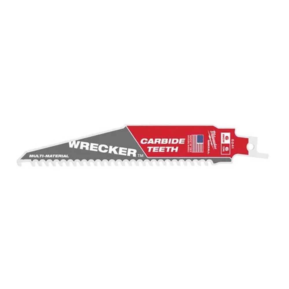 Milwaukee Szablyafűrészlap TCT Wrecker Carbide 150/6T mm (48005241)