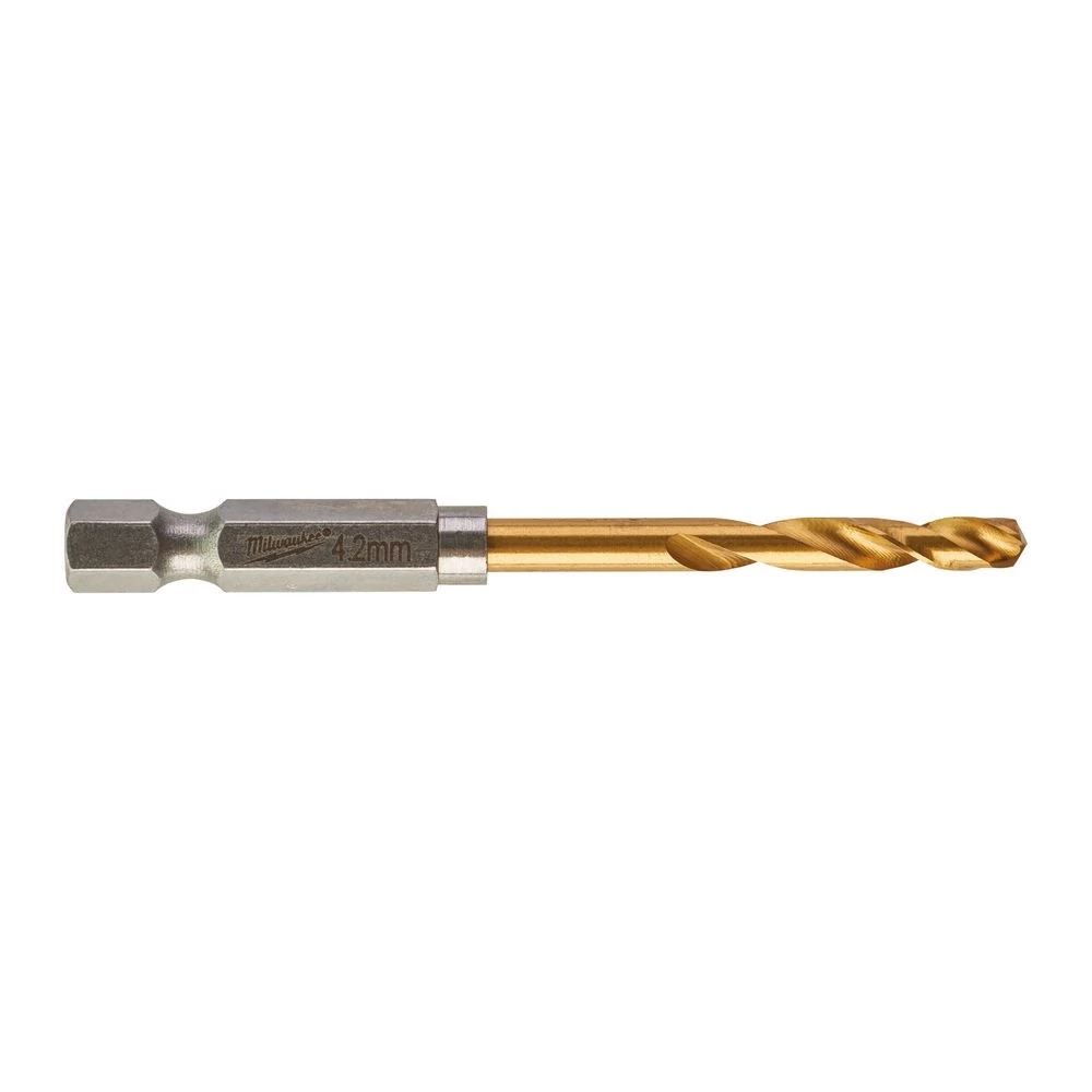 Milwaukee Fémfúró Shockwave HSS-G TiN 4.2mm (48894709)