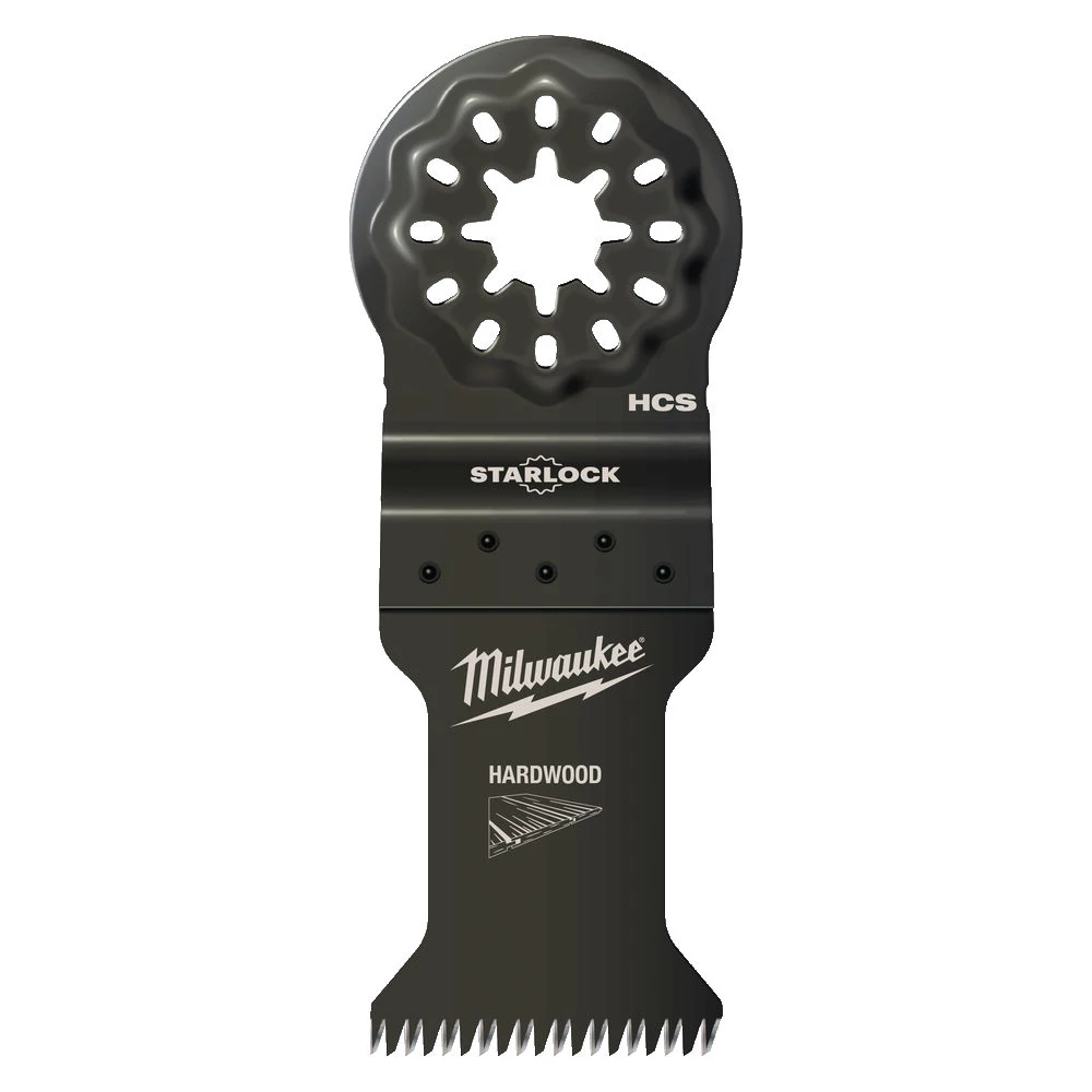 Milwaukee Multitool Starlock Merülő fűrészlap Bimetál 3-CUT (Keményfához) 35x42 mm (48906017)