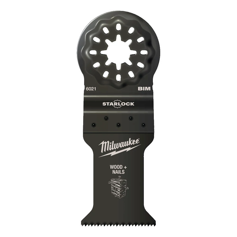 Milwaukee Multitool Starlock Merülő fűrészlap Bimetál (Fa + Szeg) 35x42 mm (48906021)