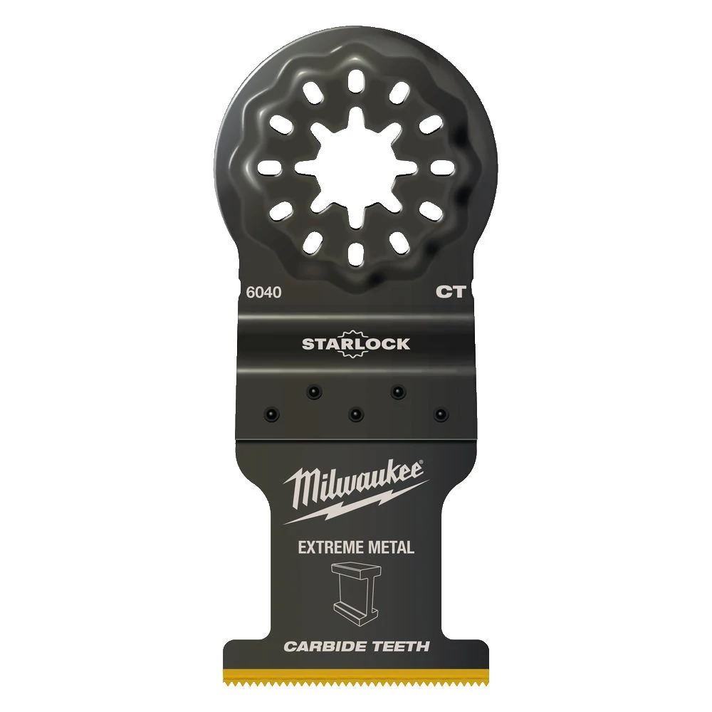 Milwaukee Multitool Starlock Merülő fűrészlap Karbid (Fém) 35x32 mm (48906040)