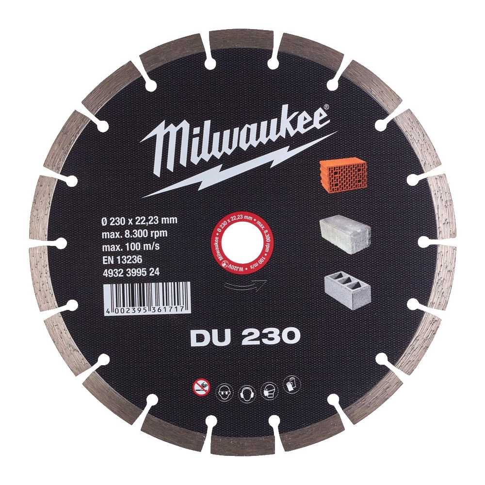 Milwaukee Gyémánt vágótárcsa DU 230 x 22,2 mm (4932399524)