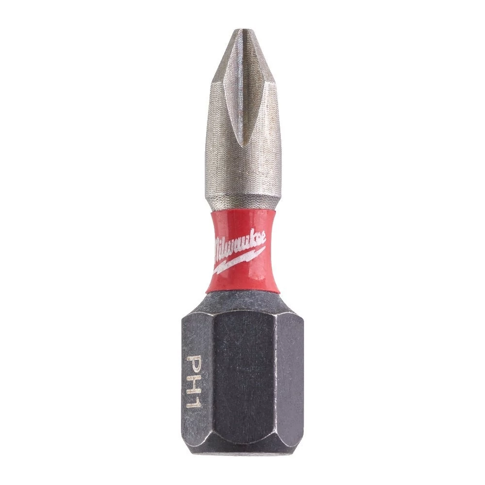 Milwaukee Shockwave bit PH1 25mm - 2db (4932430850)