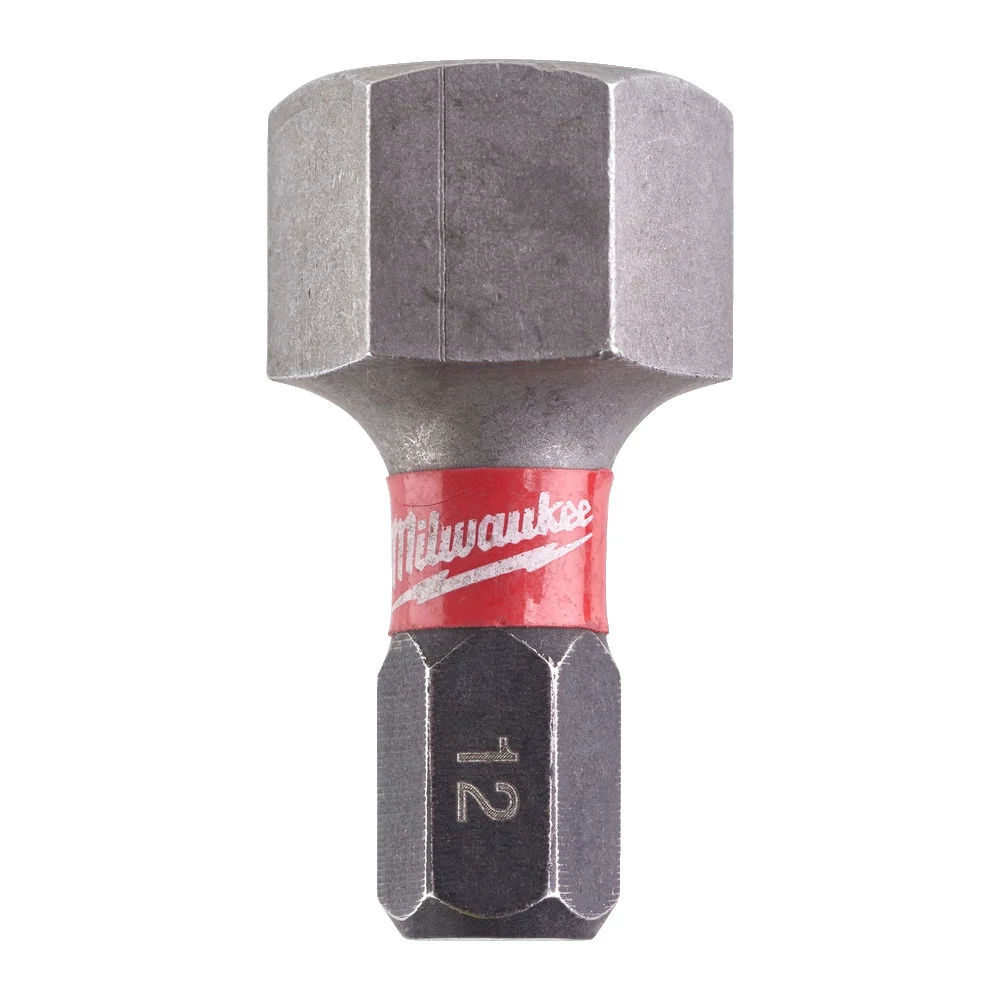 Milwaukee Shockwave bit Hex12 25mm - 2db (4932430900)