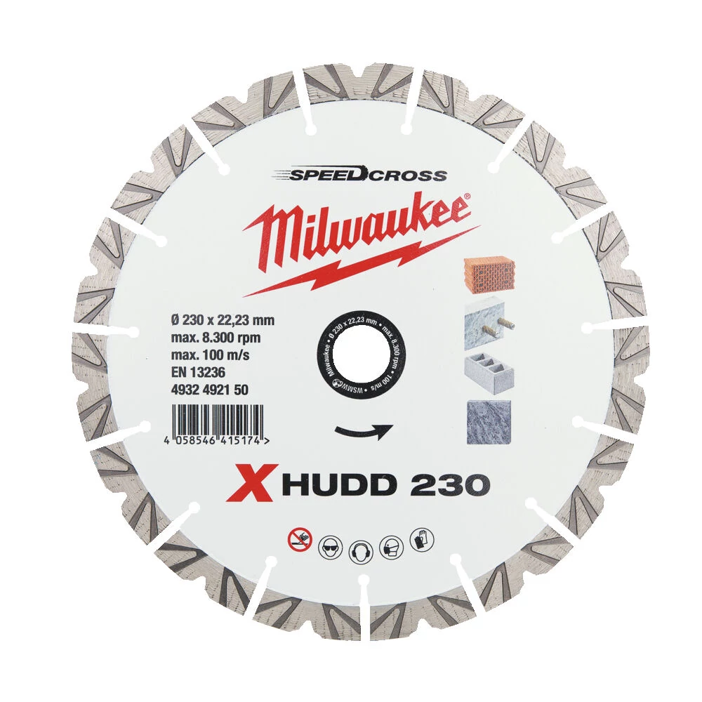 Milwaukee Gyémánt vágótárcsa XHUDD 230 mm (4932492150)