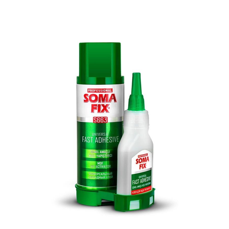 SomaFix univerzális aktivátoros gyorsragasztó 200ml+50g (S663)