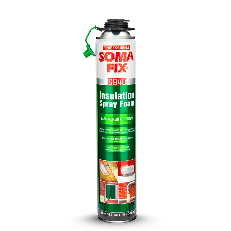 SomaFix pisztolyos szigetelő purhab szpré 750ml (S940)