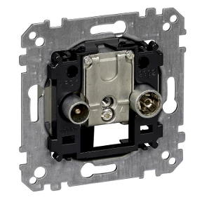SCHNEIDER ELECTRIC MERTEN TV/R-SAT aljzat, átmenő (MTN299201)