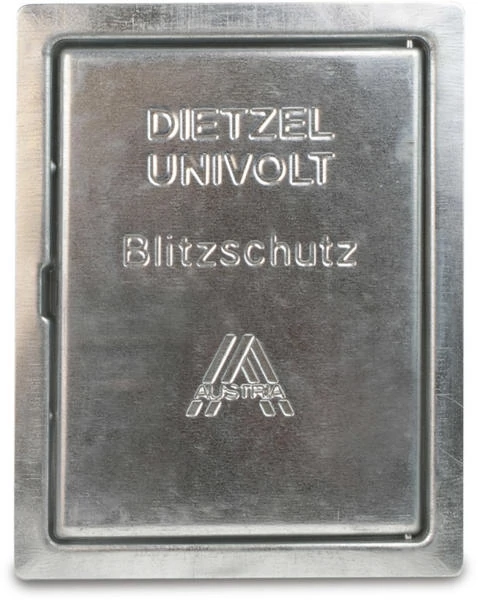 DIETZEL UNIVOLT RT+DR/fv vizsgáló-összekötő ajtó, zárral, tűzihorganyzott, 230x180x15 (006396)