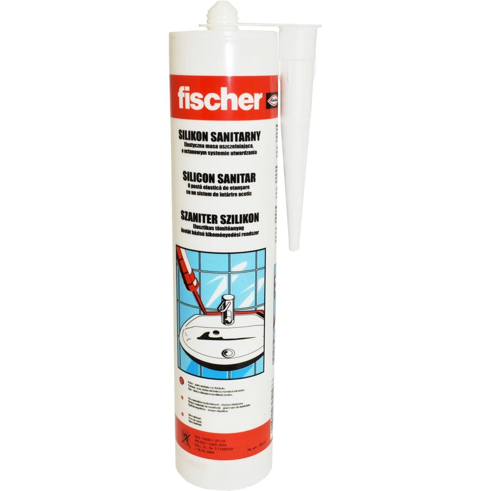 FISCHER DS W Szaniterszilikon fehér 280ml (79515)