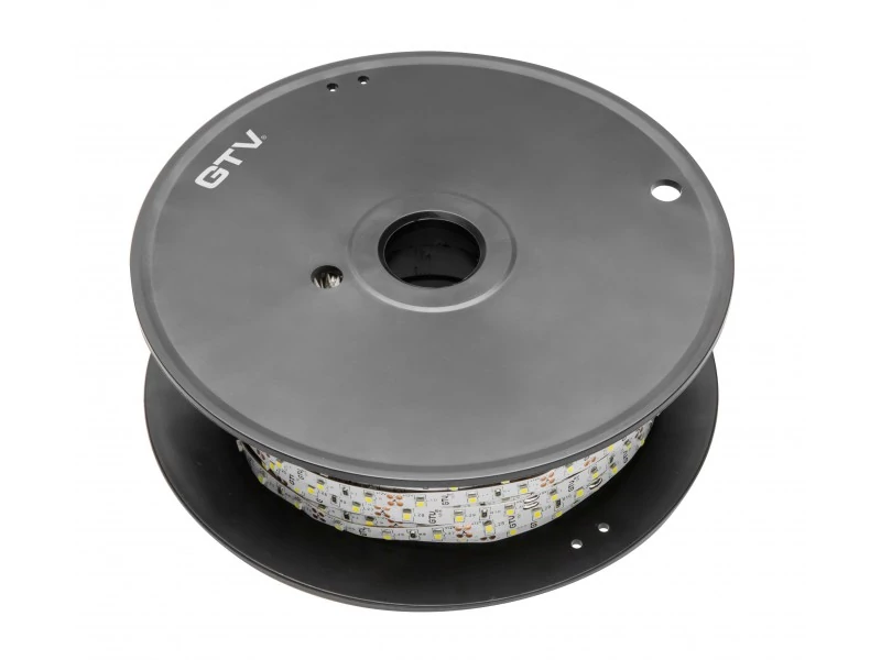 GTV LED szalag, LED FLASH technológia, SMD2835, IP20, 60LED/m, 6W/m, 750lm/m, 3200K, 8mm széles, 50m (GTV-LD-2835-30020CB50)