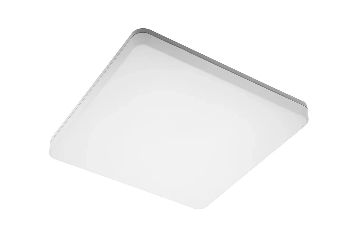 GTV Mennyezeti LED lámpa, BESA, négyzet, 24W, 2400lm, 3000K, IP54, 120°, 230V/AC (GTV-LD-BES24WKW-30)