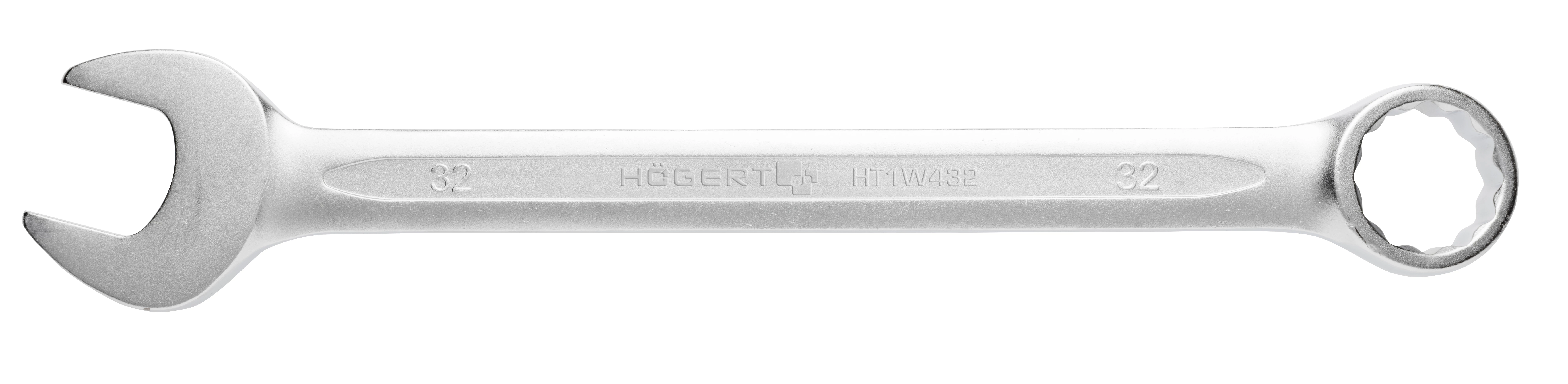 HÖGERT Csillag-villáskulcs, CrV acél, 32 mm, DIN3113 (HT1W432)