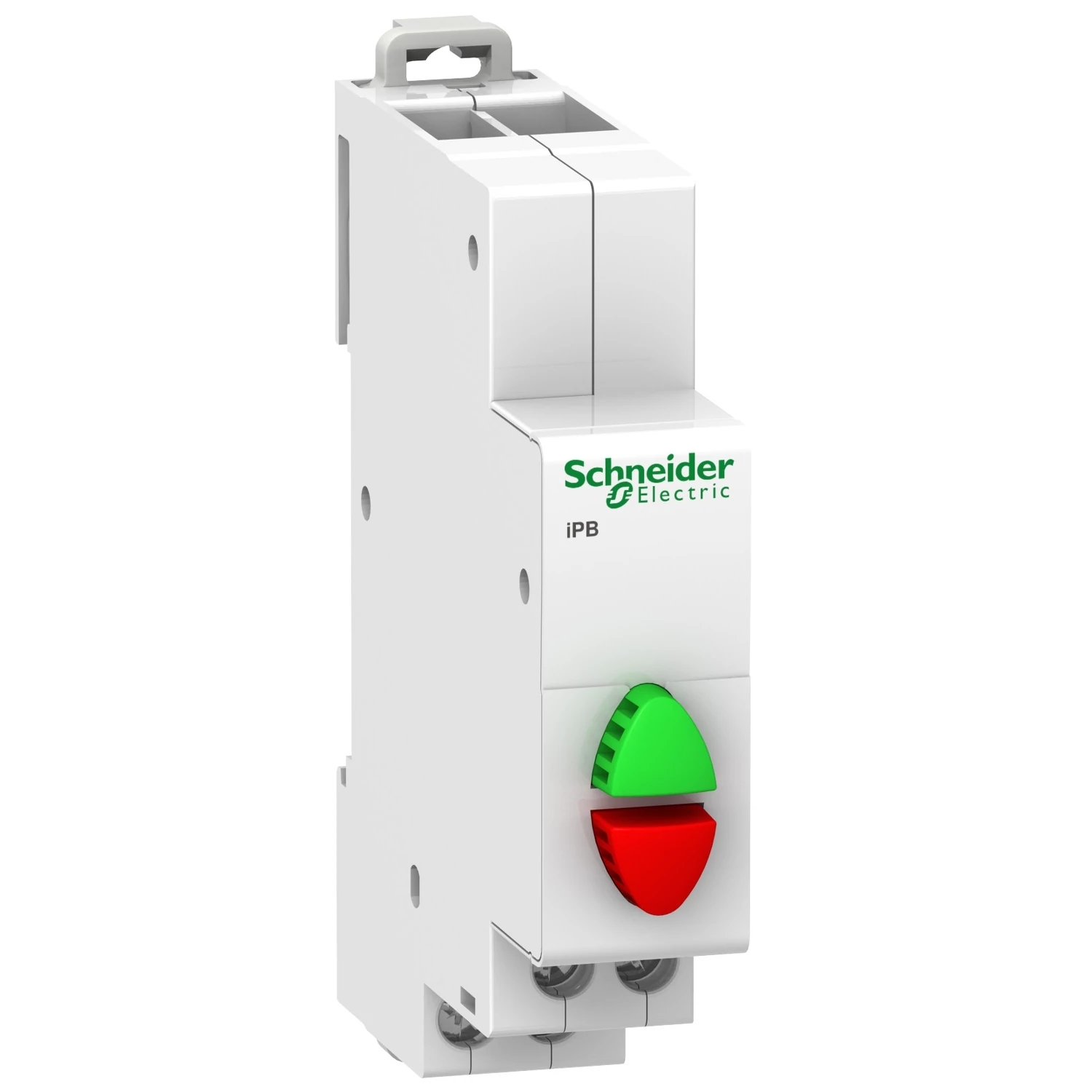 SCHNEIDER ELECTRIC ACTI9 iPB dupla nyomógomb, 1NC 1NO, zöld-piros (A9E18034)