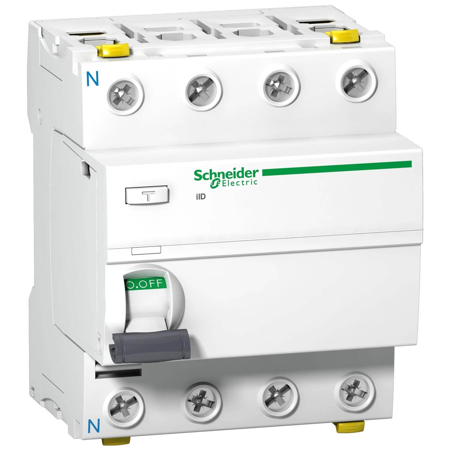 SCHNEIDER ELECTRIC ACTI9 iID áram-védőkapcsoló, A osztály, 4P, 40A, 300mA-S (A9Z25440)