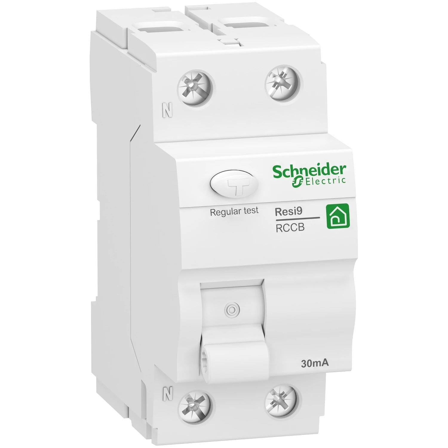 SCHNEIDER ELECTRIC RESI9 áram-védőkapcsoló, A osztály, 2P, 25A, 30mA (R9R02225)